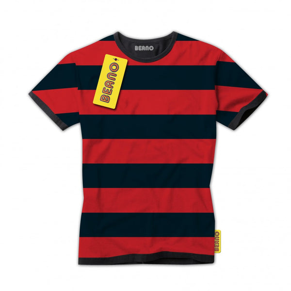 Dennis the Menace Striped Grown-Ups T-Shirt - Tarun@wedo